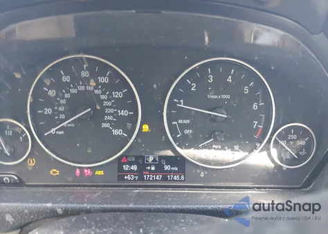 2013 BMW 328I из США, поврежденный, VIN WBA3C1C5XDF442205